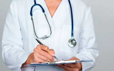 Врач собирает анамнез